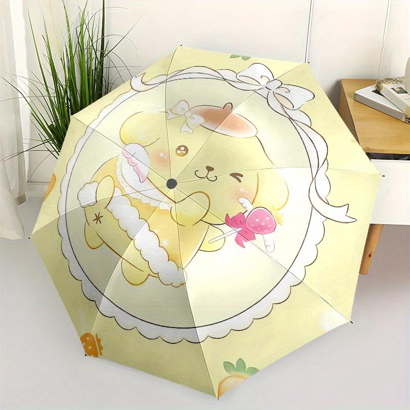 Pompompurin,Dessert Automatic Folding Umbrella-Simple 8-Rib Design, Bright Cartoon Pattern, Durable Iron Frame, Suitable For Travel, Outdoor
Pompompurin,Dessert Automatic Folding Umbrella-Simple 8-Rib Design, Bright Cartoon Pattern, Durable Iron Frame, Suitable For Travel, Outdoor