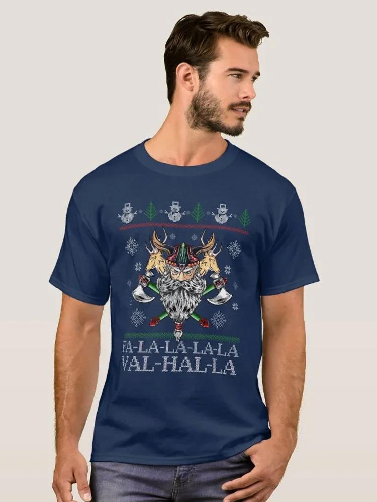 Nordic Warrior Christmas Sweater FaLaLaLa Valhalla TShirt 100 Cotton ONeck Short Sleeve Casual Mens Tshirt Streetwear 4XL
Nordic Warrior Christmas Sweater FaLaLaLa Valhalla TShirt 100 Cotton ONeck Short Sleeve Casual Mens Tshirt Streetwear 4XL