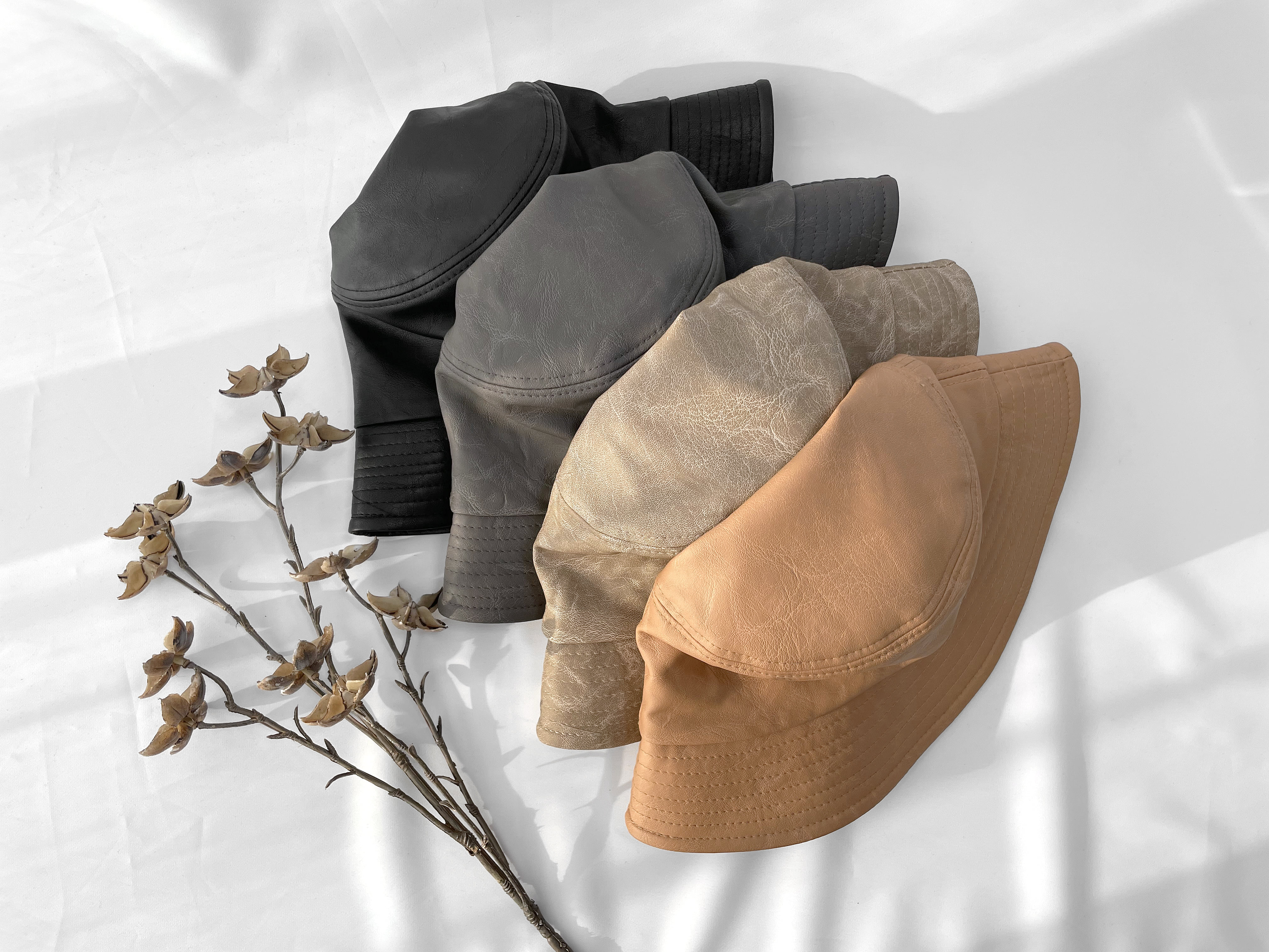 Women s Unisex Autumn Leather Bucket Hat Orange Brown
Women s Unisex Autumn Leather Bucket Hat Orange Brown