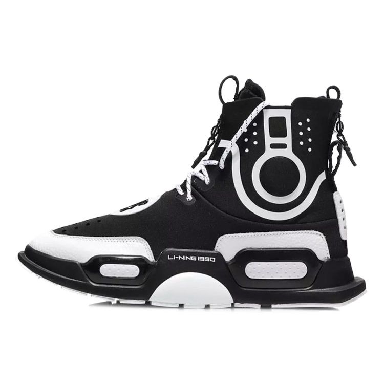 Li-Ning Reignite New York Fashion Week Runway Style Shock Absorbing Non-Slip High Top Retro Basketball Shoes Unisex sneakers Black White AGBN052-3
Li-Ning Reignite New York Fashion Week Runway Style Shock Absorbing Non-Slip High Top Retro Basketball Shoes Unisex sneakers Black White AGBN052-3