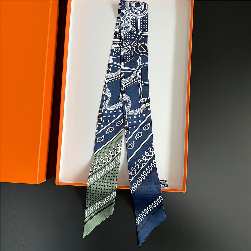 90x5cm Chain Color-blocked Cashew Ribbon Women s Twill Emulated Silk Scarf Handbag, Money Packaging Decoration Scarf синій
90x5cm Chain Color-blocked Cashew Ribbon Women s Twill Emulated Silk Scarf Handbag, Money Packaging Decoration Scarf синій