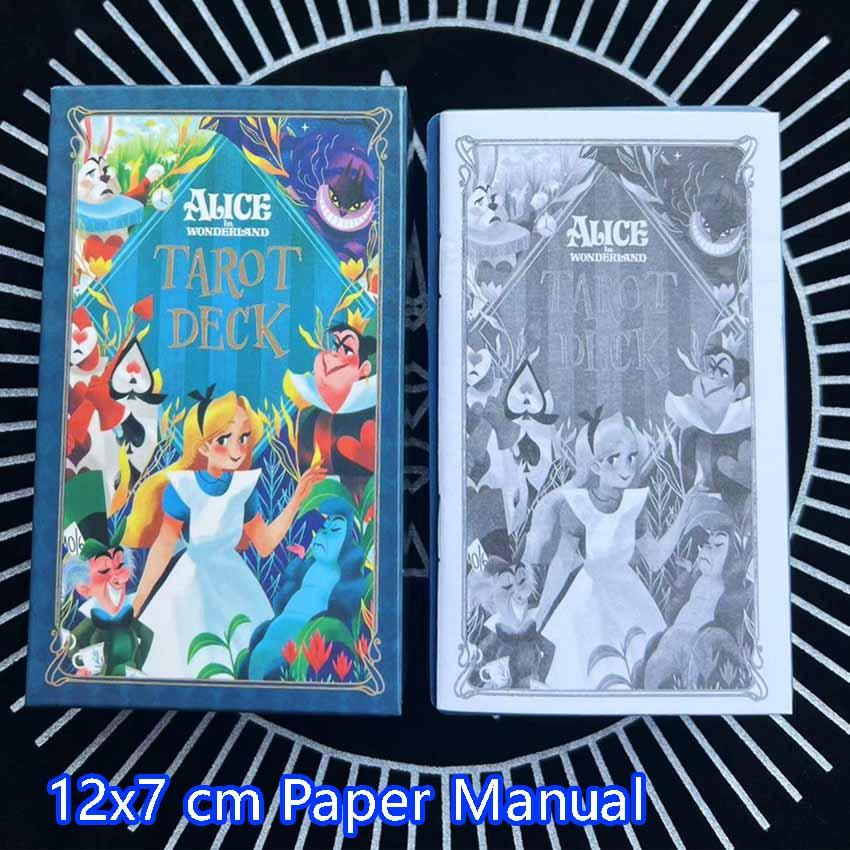 Карточные игры Таро «Алиса в стране чудес» 12x7 см
Карточные игры Таро «Алиса в стране чудес» 12x7 см