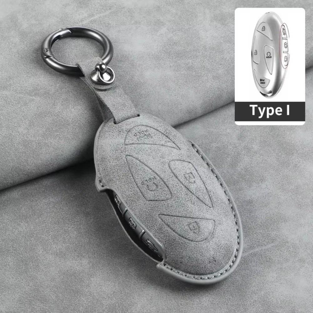 7 Buttons Car Key Fob Cover Keychain Shell for Hyundai Kona Ev Grandeur GN7 2023 Keyless Protector grey-style1
7 Buttons Car Key Fob Cover Keychain Shell for Hyundai Kona Ev Grandeur GN7 2023 Keyless Protector grey-style1