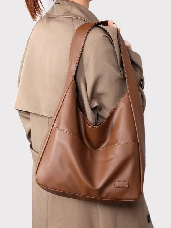 Korean Style PU Leather Tote - Women s Large Capacity Shoulder Bag for Commute and School 32*12*25 cm коричневий
Korean Style PU Leather Tote - Women s Large Capacity Shoulder Bag for Commute and School 32*12*25 cm коричневий