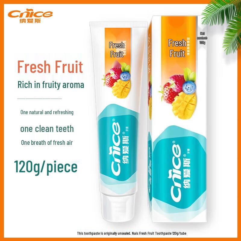 NICE Fresh Fruit Flavor Toothpaste
NICE Fresh Fruit Flavor Toothpaste
