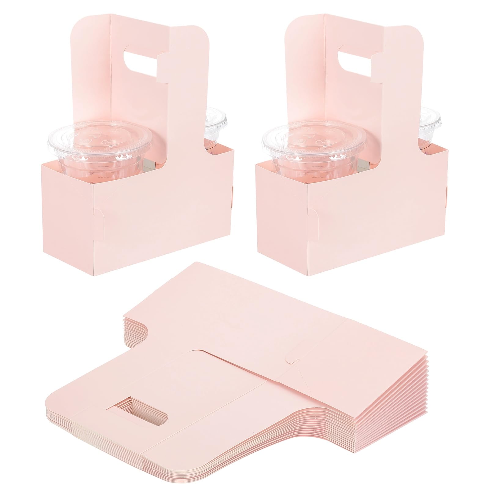 PATIKIL 25-Pack Kraft Paper Drink Carriers with Handles, 2-Cup Holder for Hot and Cold Drinks, Perfect for Bouquet Gift Bags, Flower Wrapping, and Par
PATIKIL 25-Pack Kraft Paper Drink Carriers with Handles, 2-Cup Holder for Hot and Cold Drinks, Perfect for Bouquet Gift Bags, Flower Wrapping, and Par