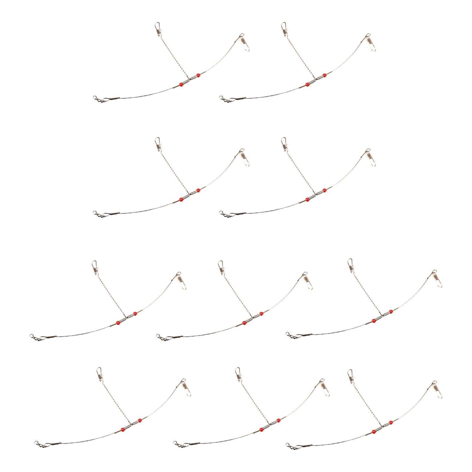 10 шт. леска для морской рыбалки с поворотными защелками, поводковые снасти для пресноводной соленой рыбалки, оснастка для донной снасти с защитой от запутывания 1
10 шт. леска для морской рыбалки с поворотными защелками, поводковые снасти для пресноводной соленой рыбалки, оснастка для донной снасти с защитой от запутывания 1