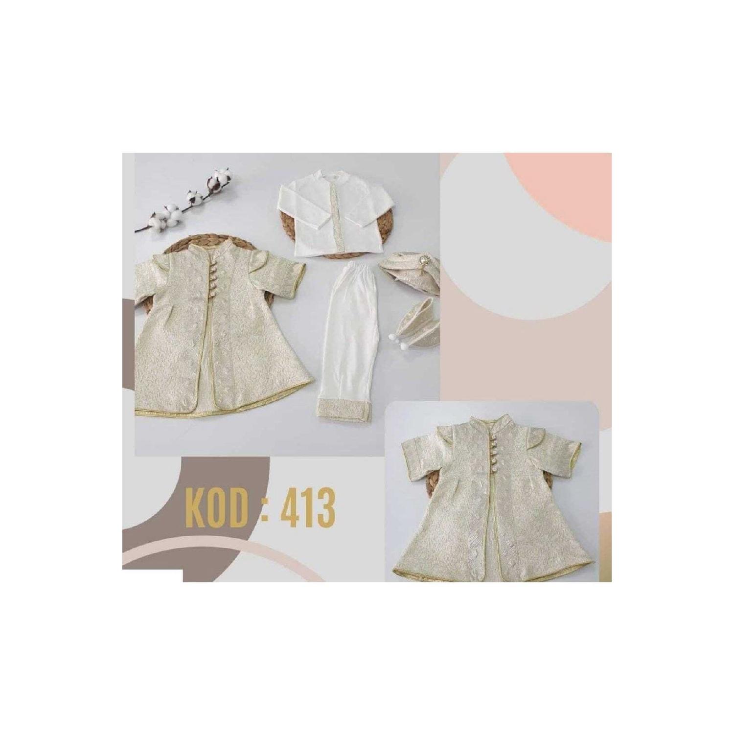Newborn Baby Baby Mevlt Team ehzade Mevltlk Circumcision Circumcision Outfit Costume 0-6 Ay вершковий 
Newborn Baby Baby Mevlt Team ehzade Mevltlk Circumcision Circumcision Outfit Costume 0-6 Ay вершковий