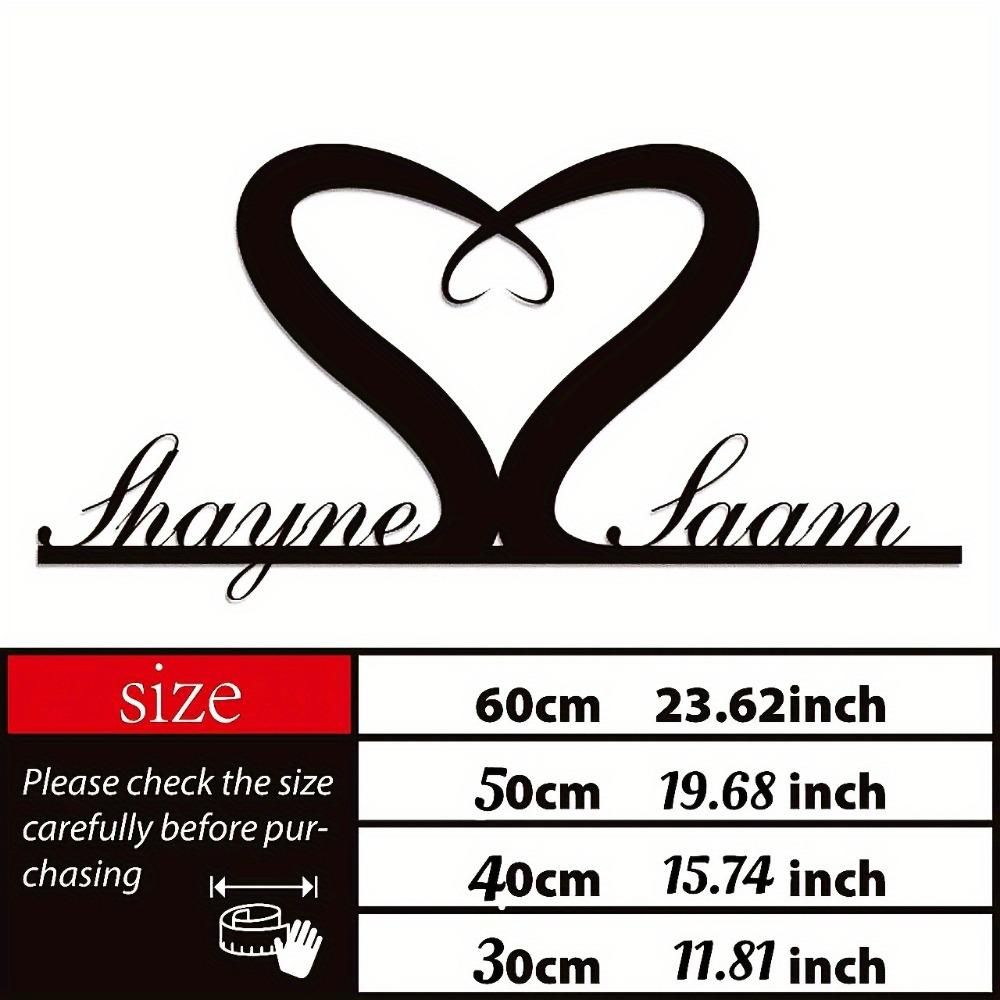 Custom Metal Wall Art Sign, Laser Cut Home Decor Plaque for Living Room Bedroom 30cm
Custom Metal Wall Art Sign, Laser Cut Home Decor Plaque for Living Room Bedroom 30cm