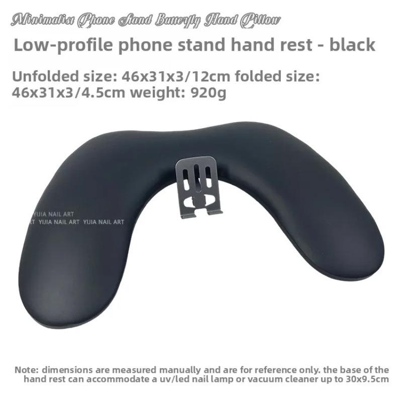 U-Shaped Multi-functional Nail Armrest with Phone Holder Fiber PU Leather Nail Hand Rest Essential Tool for Nail Technician Tool чорний
U-Shaped Multi-functional Nail Armrest with Phone Holder Fiber PU Leather Nail Hand Rest Essential Tool for Nail Technician Tool чорний