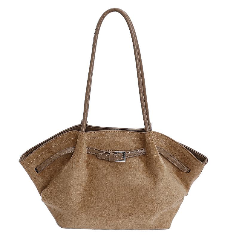 Vintage European and American suede tote bag women s new high-end commuting large-capacity underarm shoulder bag хакі
Vintage European and American suede tote bag women s new high-end commuting large-capacity underarm shoulder bag хакі