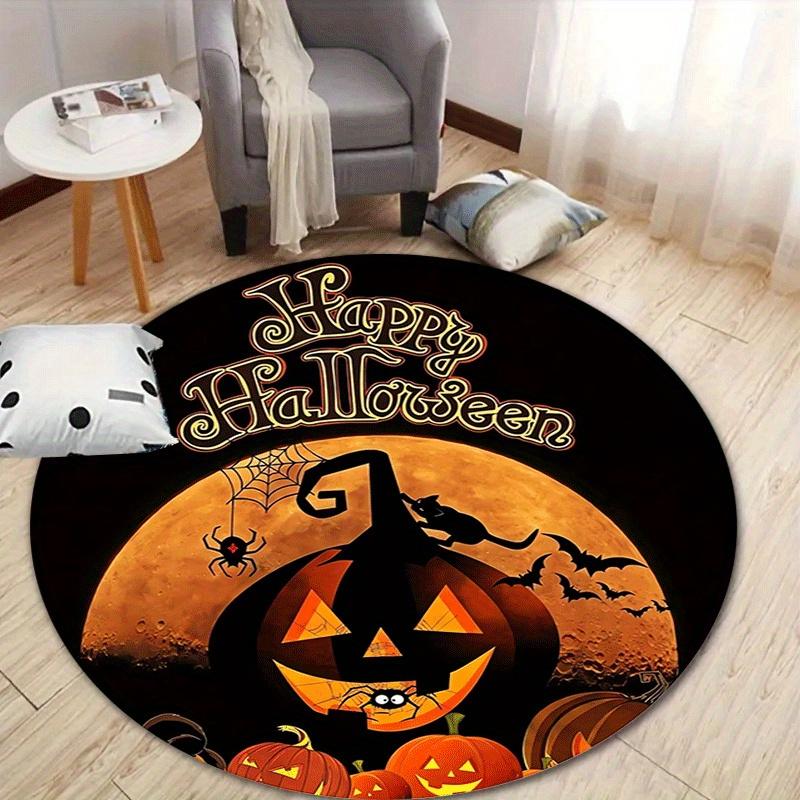 1pc Soft, Absorbent & Non-Slip Scary Pumpkin Round Rug, Perfect for Entryway, Living Room, Bedroom Decor, Machine Washable Flannel Memory Fo 80cm by 80cm
1pc Soft, Absorbent & Non-Slip Scary Pumpkin Round Rug, Perfect for Entryway, Living Room, Bedroom Decor, Machine Washable Flannel Memory Fo 80cm by 80cm