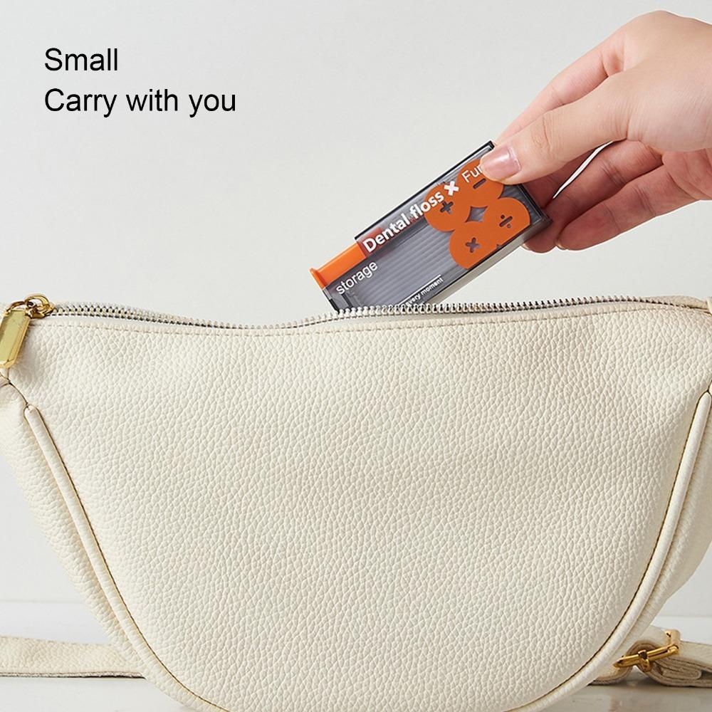 3 Pcs Refillable Floss Pick Case Portable Floss Pick Holder Automatic Toothpick Dispenser Home помаранчевий
3 Pcs Refillable Floss Pick Case Portable Floss Pick Holder Automatic Toothpick Dispenser Home помаранчевий