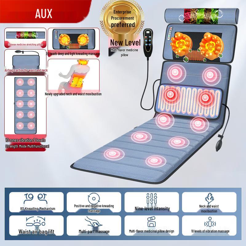 Aux Full Body Multi-function Massager CN plug (adapter included)
Aux Full Body Multi-function Massager CN plug (adapter included)