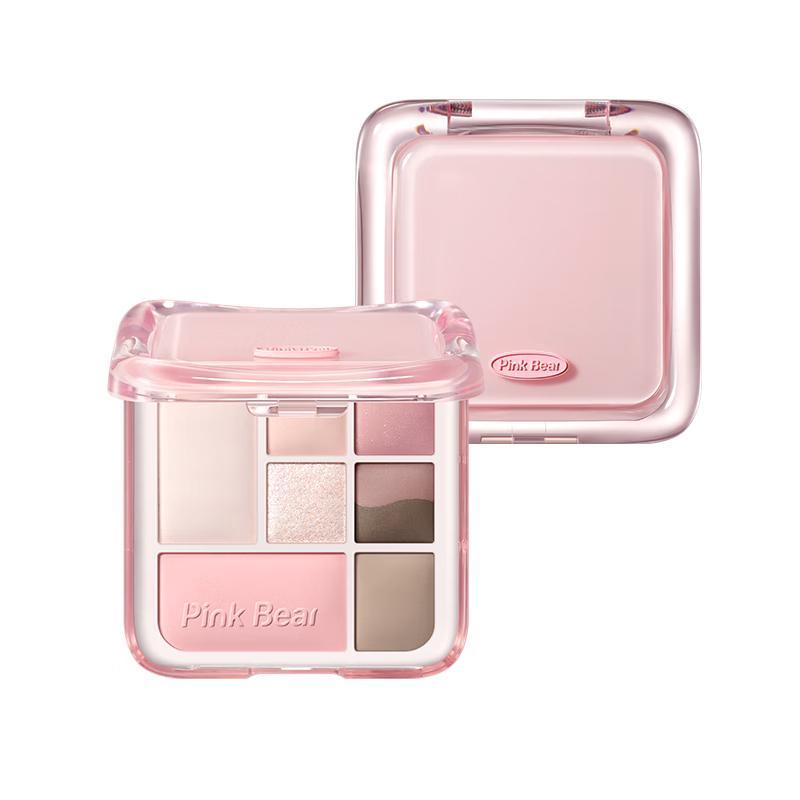 Pink Bear 7-Color Eye Makeup Palette
Pink Bear 7-Color Eye Makeup Palette