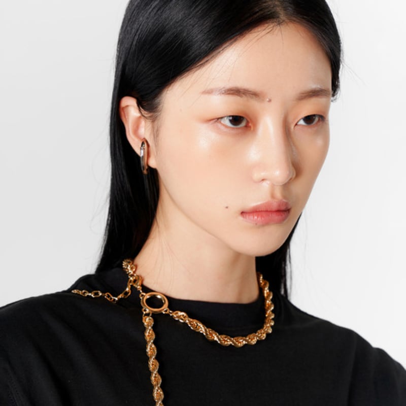 PERSONAL/SERVICE SINGLE ROPE CHAIN NECKLACE / gold One
PERSONAL/SERVICE SINGLE ROPE CHAIN NECKLACE / gold One