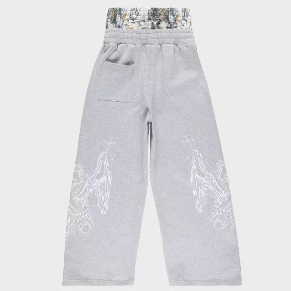 ZYLLO Штани-двійка з імітацією, Штани з подвійною талією, Чоловічі та жіночі модні хіп-хоп вільні повсякденні штани S сірий колір
ZYLLO Штани-двійка з імітацією, Штани з подвійною талією, Чоловічі та жіночі модні хіп-хоп вільні повсякденні штани S сірий колір