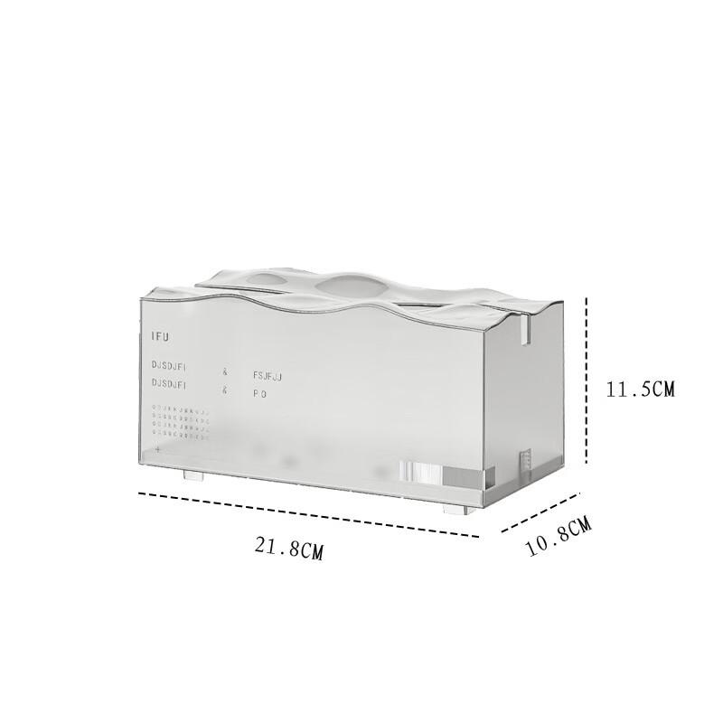OIMG Transparent Desktop Tissue Box
OIMG Transparent Desktop Tissue Box