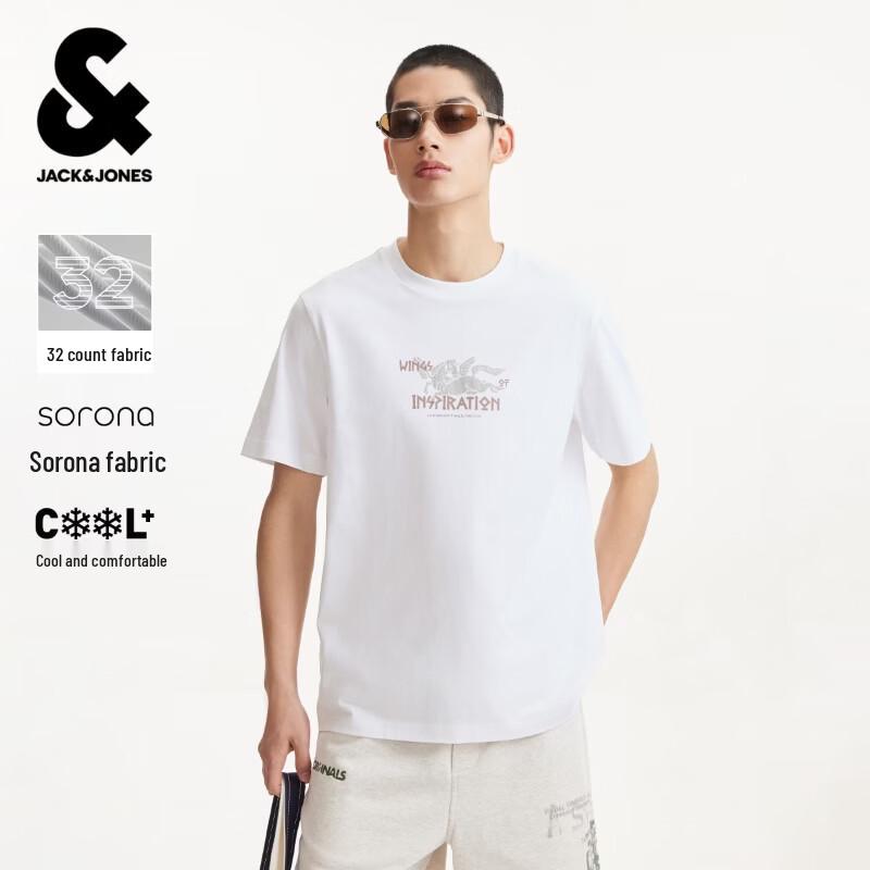Мужская футболка JACK&JONES в рубчик с круглым вырезом и графическим принтом L
Мужская футболка JACK&JONES в рубчик с круглым вырезом и графическим принтом L