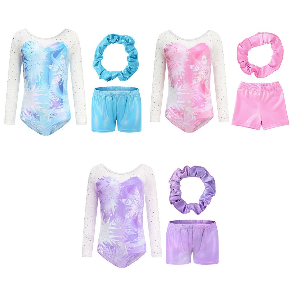 Girls Gymnastics Clothes Set Children s Long Sleeve Leotard & Shorts & Headband 12 фіолетовий
Girls Gymnastics Clothes Set Children s Long Sleeve Leotard & Shorts & Headband 12 фіолетовий