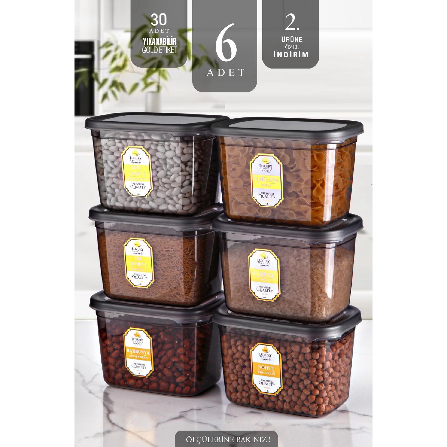 Advantageous 6 Pcs Anthracite Moly Rectangular Storage Container Set 1300ml - Multi-set Set Supply
Advantageous 6 Pcs Anthracite Moly Rectangular Storage Container Set 1300ml - Multi-set Set Supply
