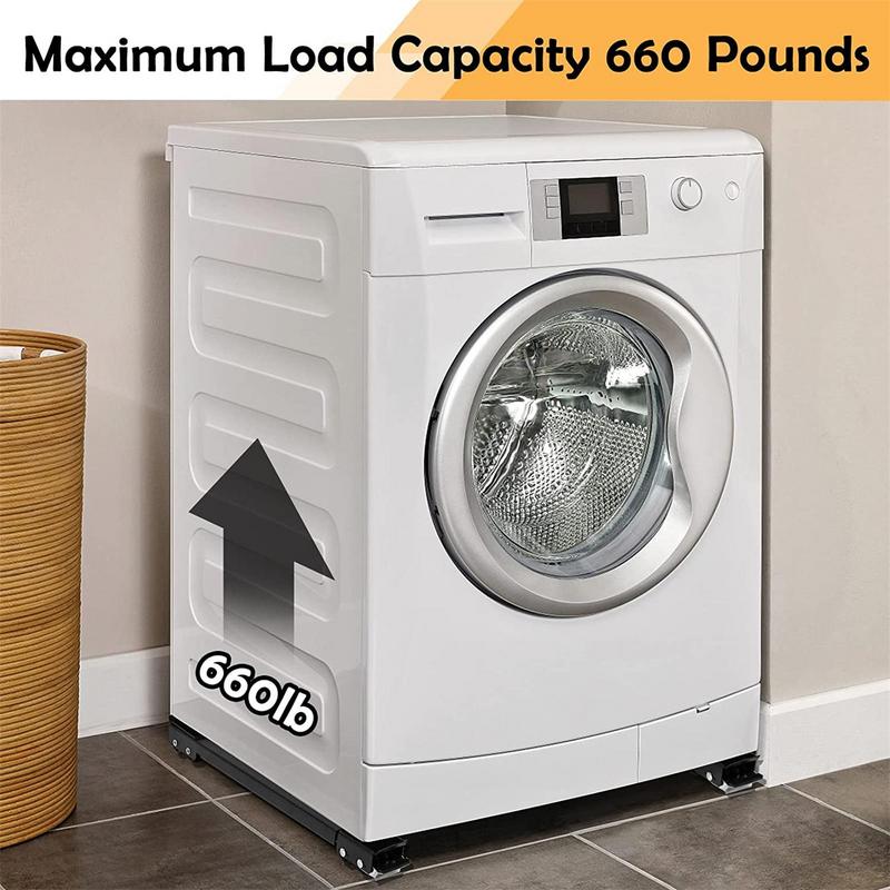 2pcs Heavy Duty Telescopic Appliance Roller Washing Machine Refridgerator Freezer Mover Wheel Bases With Brake Furniture чорний
2pcs Heavy Duty Telescopic Appliance Roller Washing Machine Refridgerator Freezer Mover Wheel Bases With Brake Furniture чорний