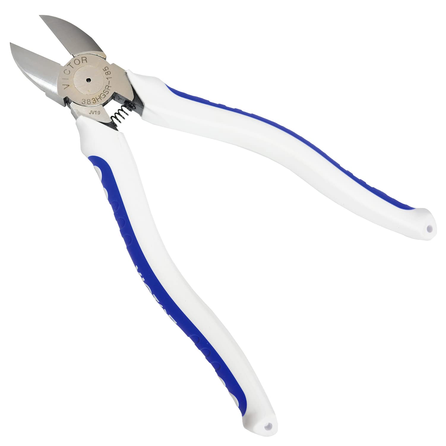 Victor VA wire nippers round blade 185mm 383HGSR-185 Blue/White
Victor VA wire nippers round blade 185mm 383HGSR-185 Blue/White