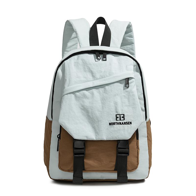 Студенческая школьная сумка женская большая вместимость кампусный рюкзак дорожный рюкзак синий