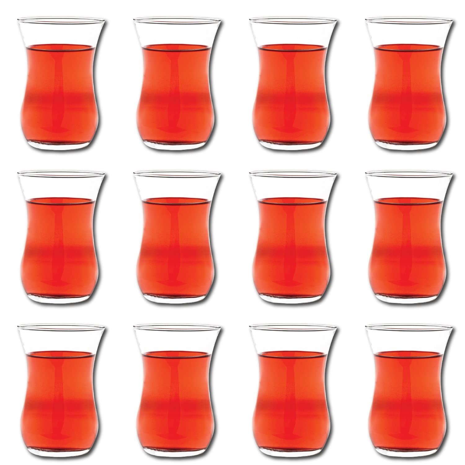 Set of 6 Authentic Turkish Tea Glasses, 4 oz Traditional Teacups, Elegant Transparent Tea Cups, Perfect for Turkish Tea, Morocca 200ml
Set of 6 Authentic Turkish Tea Glasses, 4 oz Traditional Teacups, Elegant Transparent Tea Cups, Perfect for Turkish Tea, Morocca 200ml