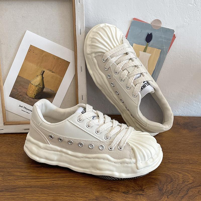 Shell head low-top dissolving shoes women s 2025 autumn and winter new versatile platform casual board shoes soft-soled sports white shoes 35
Shell head low-top dissolving shoes women s 2025 autumn and winter new versatile platform casual board shoes soft-soled sports white shoes 35