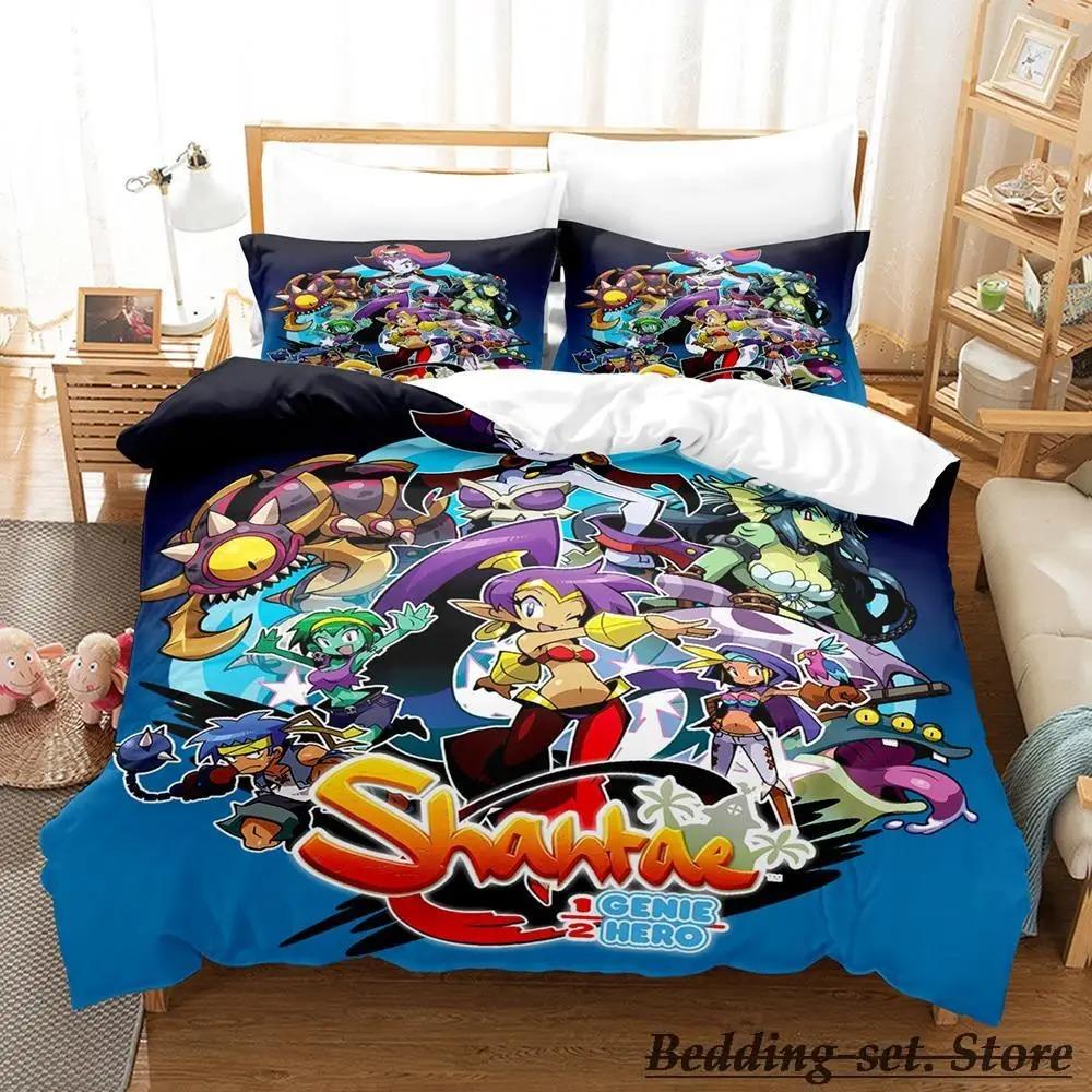Shantae Half-Genie Hero Bedding Set Single Twin Full Queen King Size Bed Set Adult Kid Bedroom Duvetcover Sets Anime Game 70x133cm 2pcs
Shantae Half-Genie Hero Bedding Set Single Twin Full Queen King Size Bed Set Adult Kid Bedroom Duvetcover Sets Anime Game 70x133cm 2pcs