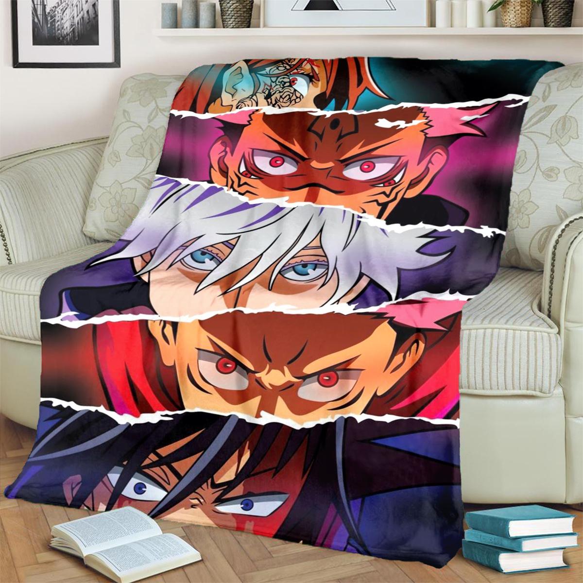 Jujutsu Kaisen Blanket Flannel Warm Comfortable for Bedrooms, Sofas, Beds, Chairs, Picnics, Travel 75x90cm
Jujutsu Kaisen Blanket Flannel Warm Comfortable for Bedrooms, Sofas, Beds, Chairs, Picnics, Travel 75x90cm