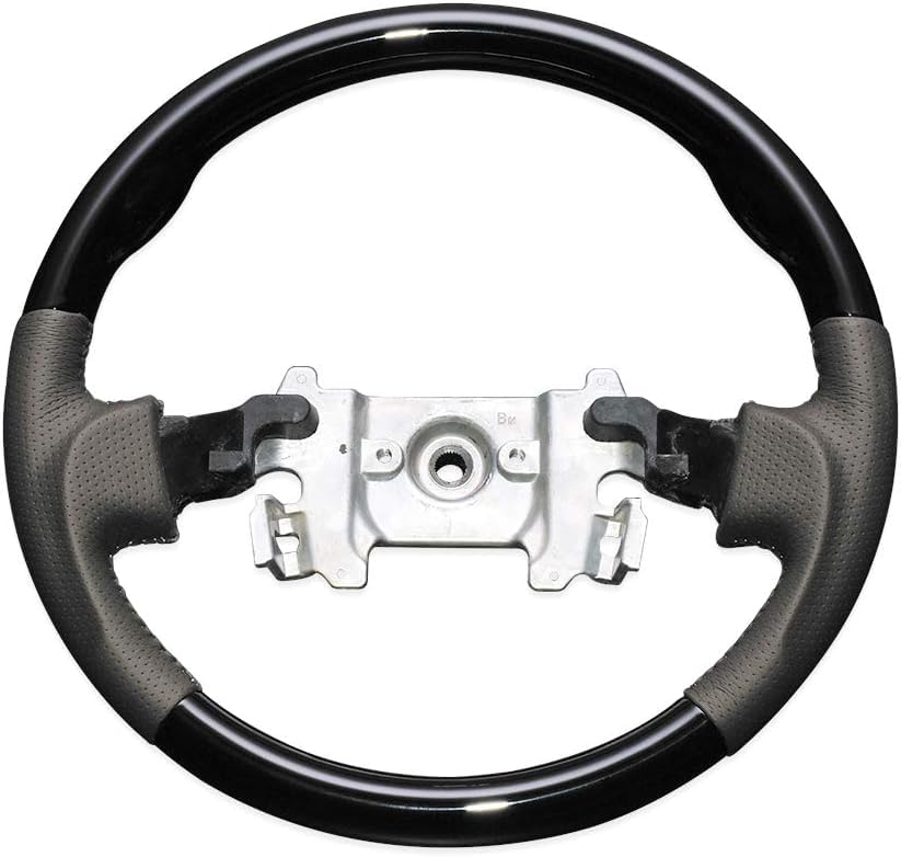 RAMBO Steering Every Wagon DA64W Gun Grip Punching Leather Handle Genuine Replacement for Car Models (Piano Black)
RAMBO Steering Every Wagon DA64W Gun Grip Punching Leather Handle Genuine Replacement for Car Models (Piano Black)