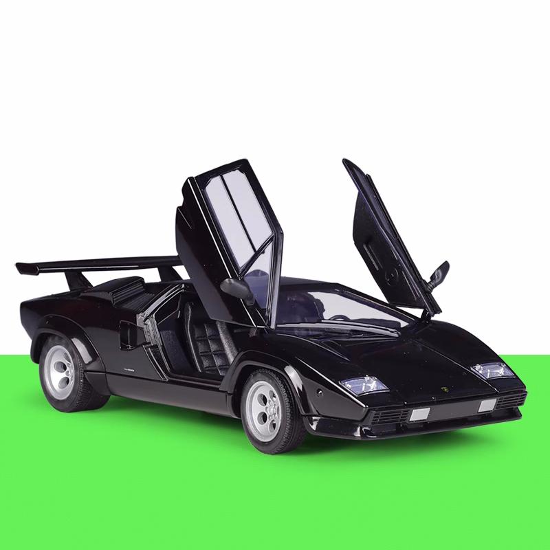 1:24 Countach LP 5000 S, модель спортивного автомобиля из сплава, моделирование литья под давлением, металлические гоночные автомобили, коллекция моделей автомобилей, детская игрушка
1:24 Countach LP 5000 S, модель спортивного автомобиля из сплава, моделирование литья под давлением, металлические гоночные автомобили, коллекция моделей автомобилей, детская игрушка