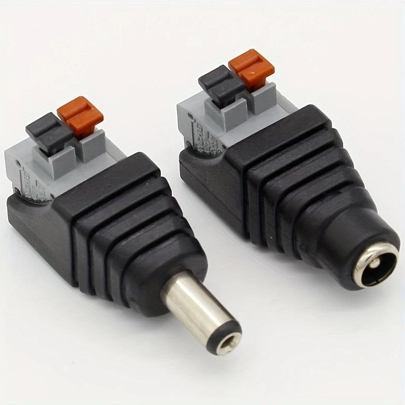1Pair DC Male Female Connector DC Power Jack Adapter Plug Connector for 3528/5050/5730 Led Strip
1Pair DC Male Female Connector DC Power Jack Adapter Plug Connector for 3528/5050/5730 Led Strip