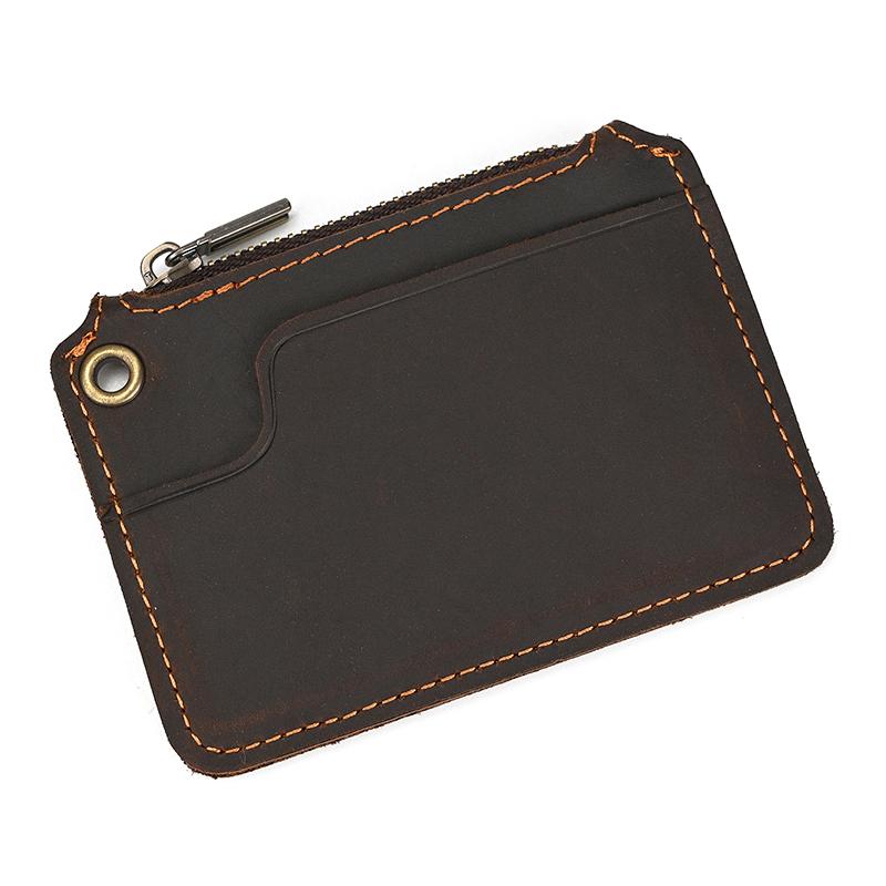 Fashion Style Little Coin Purse Genuine Leather Card Holder Men Women Leather Short Wallet Zipper Purse for Coins Credit Cards темно-коричневого
Fashion Style Little Coin Purse Genuine Leather Card Holder Men Women Leather Short Wallet Zipper Purse for Coins Credit Cards темно-коричневого