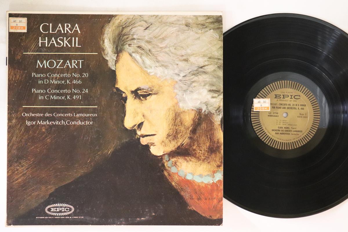 LP Record CLARA HASKIL, IGOR MARKEVITCH, ORCH - Mozart Piano Concerto No.20 In D Mi LC3798 EPIC US Classical Used
LP Record CLARA HASKIL, IGOR MARKEVITCH, ORCH - Mozart Piano Concerto No.20 In D Mi LC3798 EPIC US Classical Used