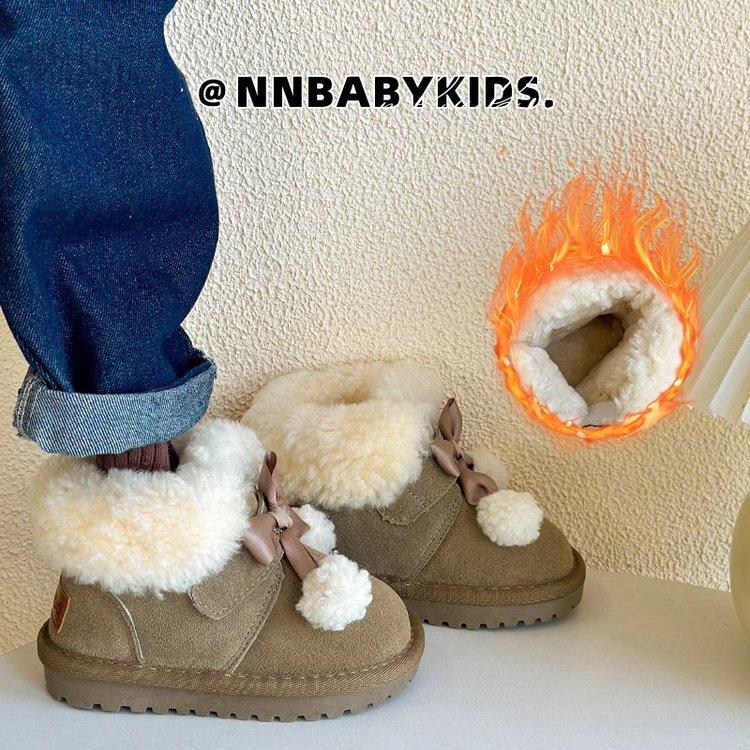 Детские милые ботинки-дутики с помпоном, зимние 2025, новая коллекция, корейская версия, для девочек, утепленные теплые ботинки 33 yards inner length is about 20.6cm. коричневый
Детские милые ботинки-дутики с помпоном, зимние 2025, новая коллекция, корейская версия, для девочек, утепленные теплые ботинки 33 yards inner length is about 20.6cm. коричневый