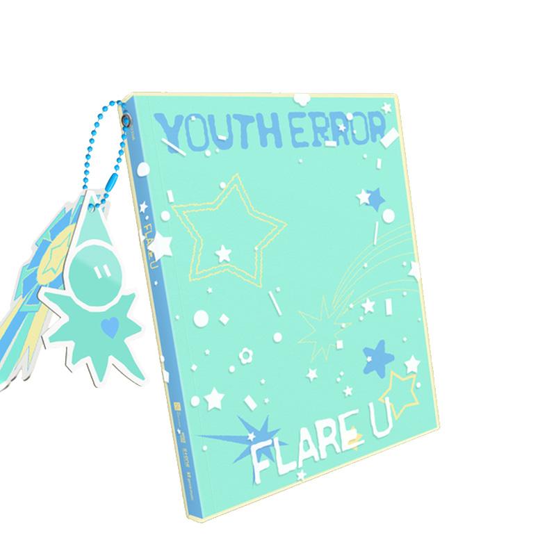 FLARE U – 1-й мини-альбом YOUTH ERROR (Дневник Вер.) 1pcs
FLARE U – 1-й мини-альбом YOUTH ERROR (Дневник Вер.) 1pcs