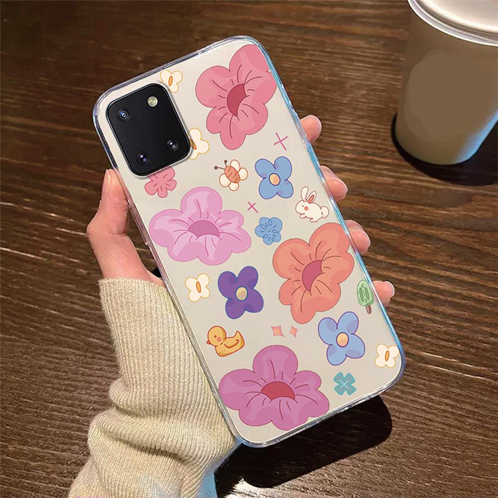 For Samsung Galaxy Note 10 Lite S10 S9 Plus S10e S9+ S10+ Flower Daisy Heart Leopard Phone Case Clear Transparent Couple Cover Samsung Note10
For Samsung Galaxy Note 10 Lite S10 S9 Plus S10e S9+ S10+ Flower Daisy Heart Leopard Phone Case Clear Transparent Couple Cover Samsung Note10