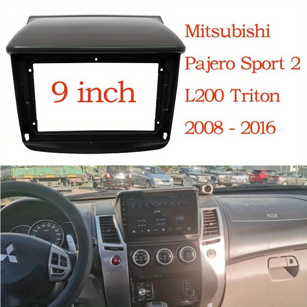 9-дюймовые лицевые панели, разработанные для моделей Mitsubishi Pajero Sport L200 и Triton с 2008 по 2016 год для 2 DIN стерео рамки. чёрный
9-дюймовые лицевые панели, разработанные для моделей Mitsubishi Pajero Sport L200 и Triton с 2008 по 2016 год для 2 DIN стерео рамки. чёрный