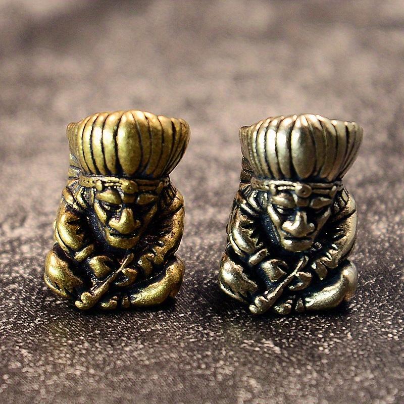 Indian Elder Chief Brass Knife Bead DIY Bracelets Keychain Accessories Handmade Woven Lanyard Pendant Retro Hangings brass
Indian Elder Chief Brass Knife Bead DIY Bracelets Keychain Accessories Handmade Woven Lanyard Pendant Retro Hangings brass