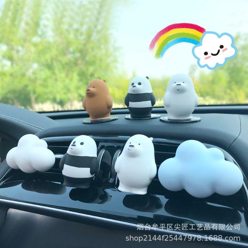 Car Perfume Aromatherapy Cute Three Bears Car Air Vent Light Fragrance Cartoon Diffuser Stone Car Interior Decoration Panda Air Outlet Version
Car Perfume Aromatherapy Cute Three Bears Car Air Vent Light Fragrance Cartoon Diffuser Stone Car Interior Decoration Panda Air Outlet Version