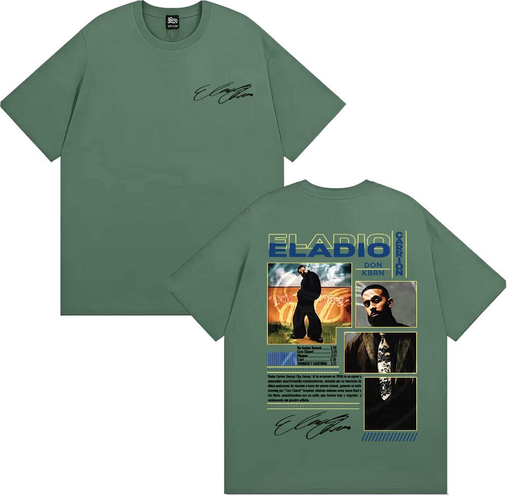 Rapper Eladio Carrion Don Kbrn Album 2026 Merch Tshirts Men Women Fashion Trend Gothic Tshirt High Quality 100 Cotton T Shirt 3XL
Rapper Eladio Carrion Don Kbrn Album 2026 Merch Tshirts Men Women Fashion Trend Gothic Tshirt High Quality 100 Cotton T Shirt 3XL