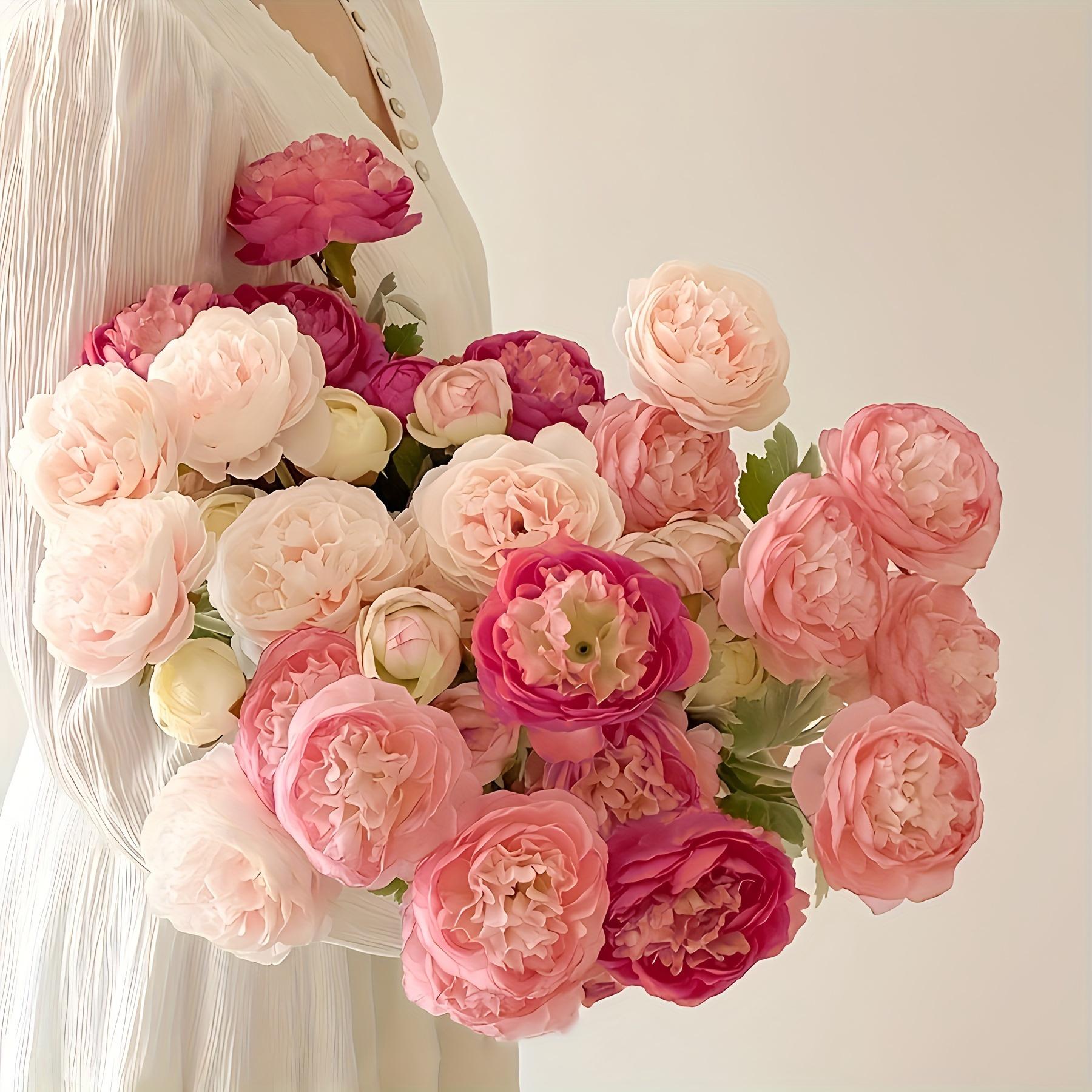 4 шт. Премиальные искусственные пионы с стеблями - Улучшенный антиоксидант, Реалистичный декор для дома и офиса, Идеально для свадьбы, дня рождения 4pcs
4 шт. Премиальные искусственные пионы с стеблями - Улучшенный антиоксидант, Реалистичный декор для дома и офиса, Идеально для свадьбы, дня рождения 4pcs