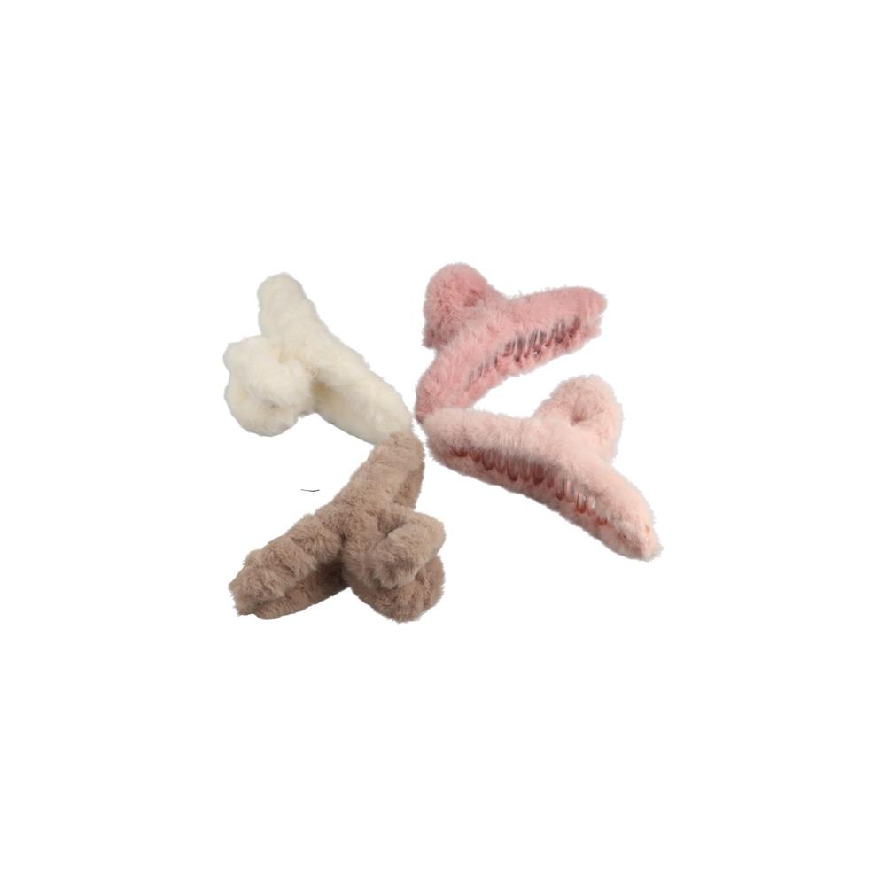 Simple Solid Color Girls Autumn Winter Catch Clip Hair Accessories Plush Hair Claw Hair Clip
Simple Solid Color Girls Autumn Winter Catch Clip Hair Accessories Plush Hair Claw Hair Clip