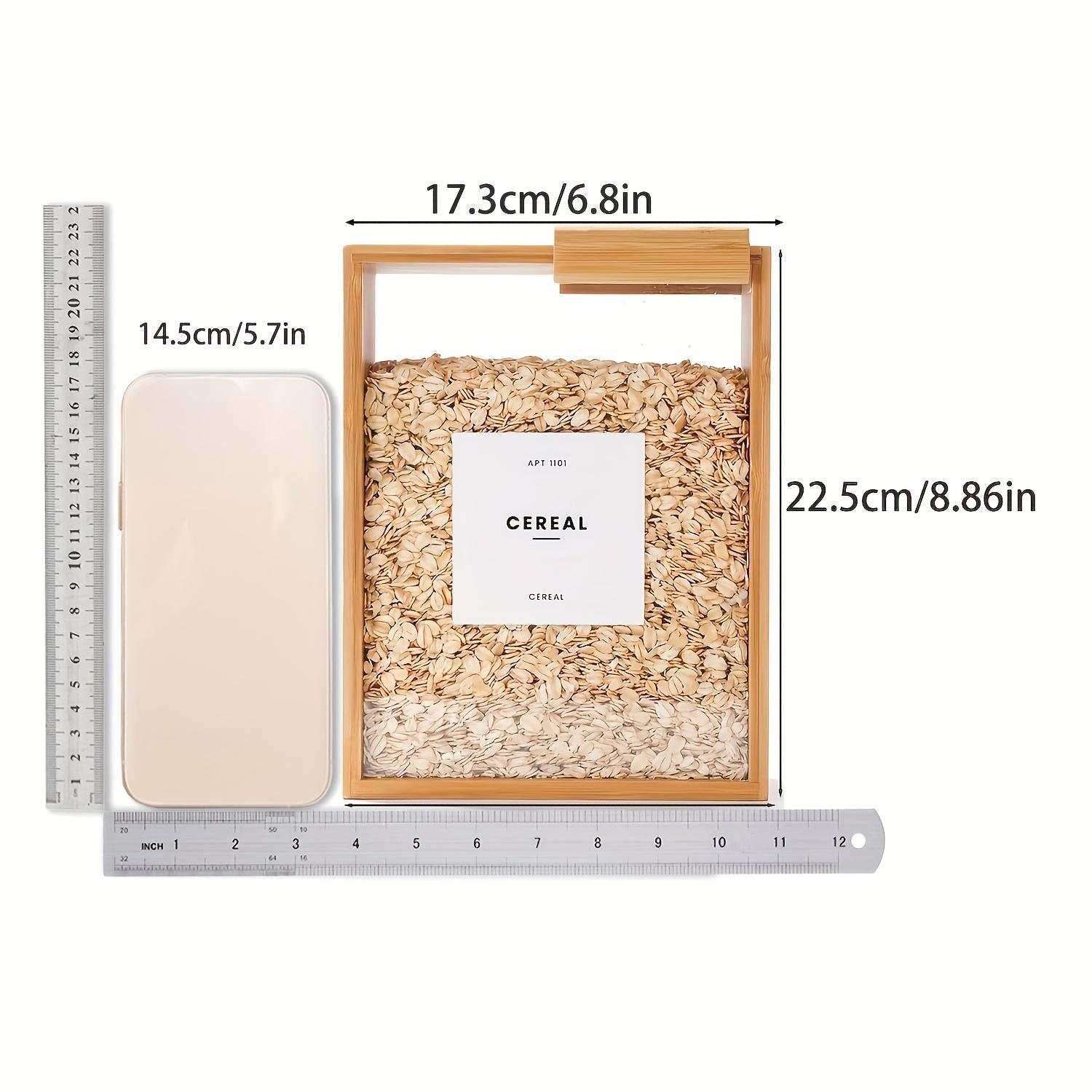 Slide Cover Bamboo Food Dispenser Kitchen Storage Organization Grain Flour Rice Pasta Food Containers Kitchen Accessories
Slide Cover Bamboo Food Dispenser Kitchen Storage Organization Grain Flour Rice Pasta Food Containers Kitchen Accessories