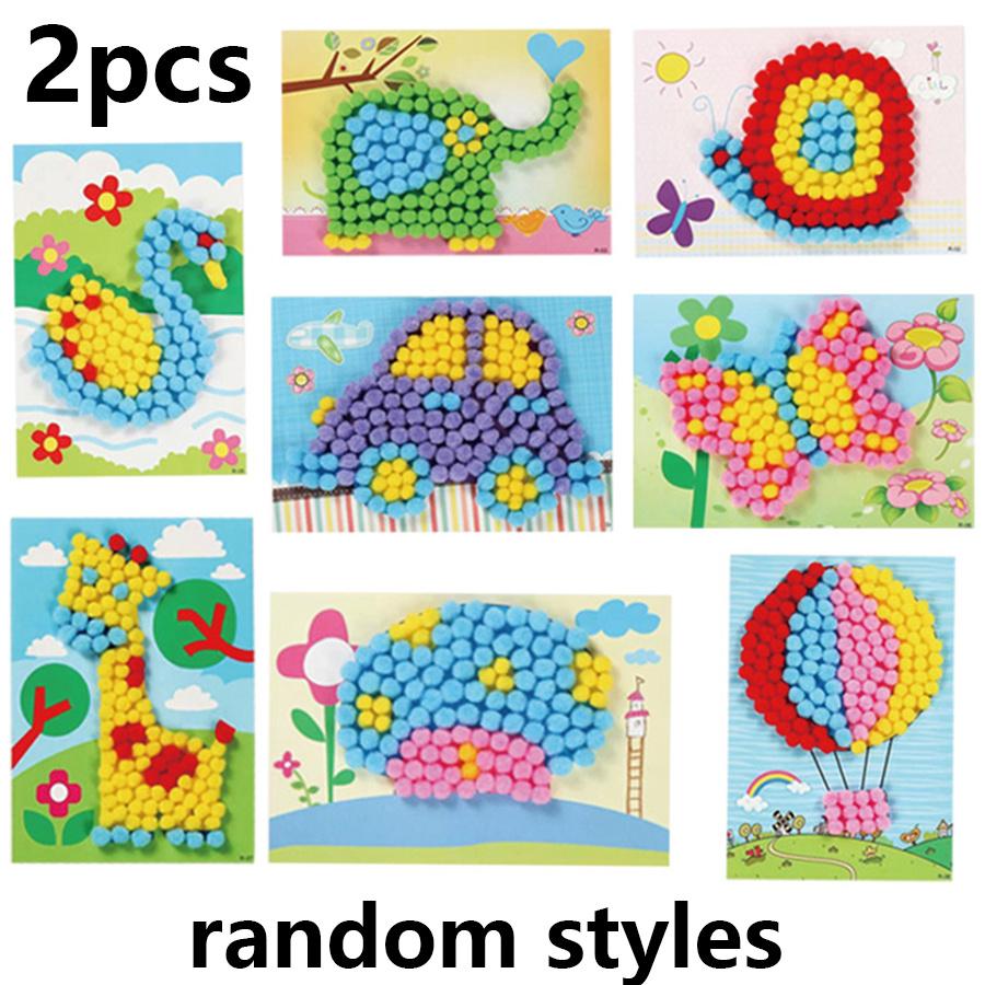 2/4pcs 6.3in*8.3in Colorful Pom-Pom Painting Animal Transportation DIY Art Decor Handmade Craft Painting Supplies Unique JXB
2/4pcs 6.3in*8.3in Colorful Pom-Pom Painting Animal Transportation DIY Art Decor Handmade Craft Painting Supplies Unique JXB