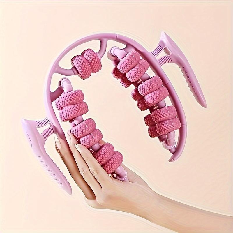 Многоцветный массажный ролик для ног, 26-рядный массажер, имитирующий ручной массаж, для икр и бедер, портативный инструмент для расслабления мышц для домашнего фитнеса, розовый
Многоцветный массажный ролик для ног, 26-рядный массажер, имитирующий ручной массаж, для икр и бедер, портативный инструмент для расслабления мышц для домашнего фитнеса, розовый