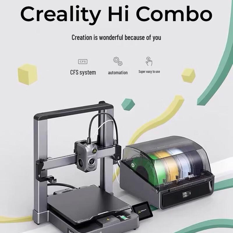 Creality Hi Combo Multi-Color 3D Printer CN plug (adapter included)
Creality Hi Combo Multi-Color 3D Printer CN plug (adapter included)